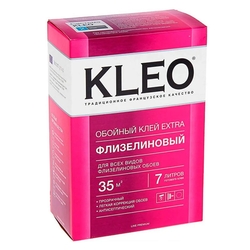Клей обойный Kleo Экстра Флизелиновый 250 гр.
